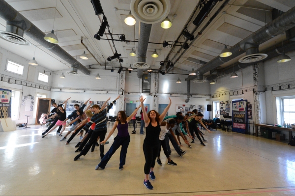 Photo Flash: Sneak Peek at Marissa Perry, Nick Adams, and More in Rehearsals with HAIRSPRAY in Concert 