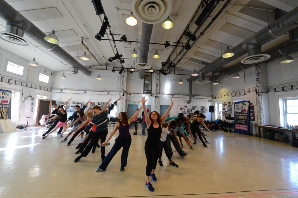 Photo Flash: Sneak Peek at Marissa Perry, Nick Adams, and More in Rehearsals with HAIRSPRAY in Concert Image