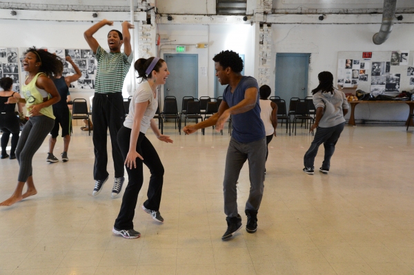 Photo Flash: Sneak Peek at Marissa Perry, Nick Adams, and More in Rehearsals with HAIRSPRAY in Concert Image