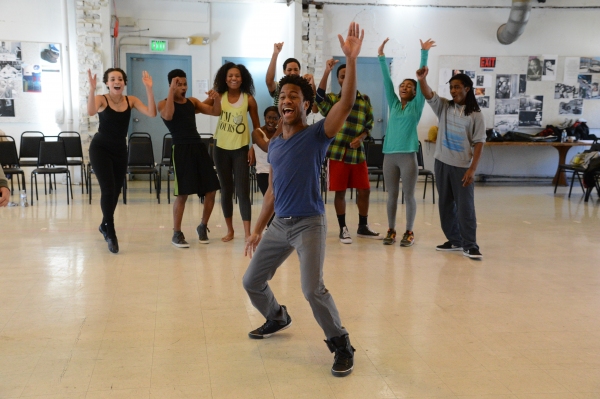 Photo Flash: Sneak Peek at Marissa Perry, Nick Adams, and More in Rehearsals with HAIRSPRAY in Concert Image