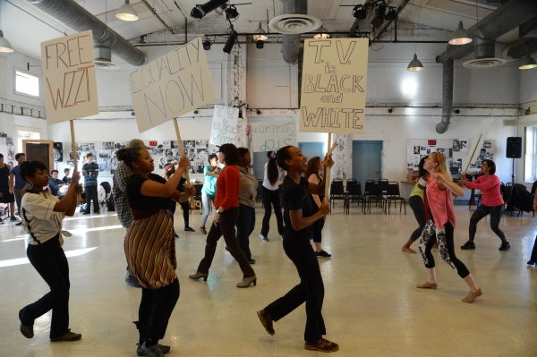 Photo Flash: Sneak Peek at Marissa Perry, Nick Adams, and More in Rehearsals with HAIRSPRAY in Concert Image