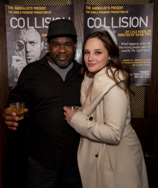 Photo Flash: The Amoralists' COLLISION Opens at Rattlestick Playwrights Theater Image