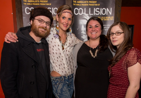 Photo Flash: The Amoralists' COLLISION Opens at Rattlestick Playwrights Theater Image