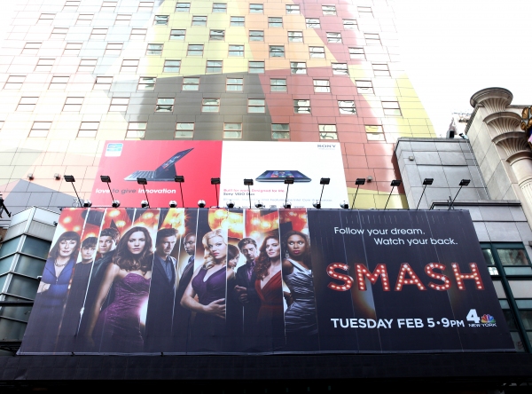 Photo Coverage: SMASH Billboard Towers Over Times Square Image