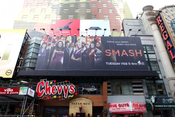 Photo Coverage: SMASH Billboard Towers Over Times Square Image
