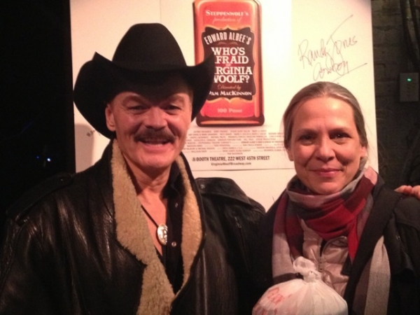 Photo Flash: Randy Jones, Cowboy from The Village People, Visits VIRGINIA WOOLF Image