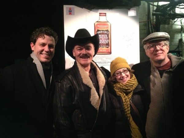 Photo Flash: Randy Jones, Cowboy from The Village People, Visits VIRGINIA WOOLF Image