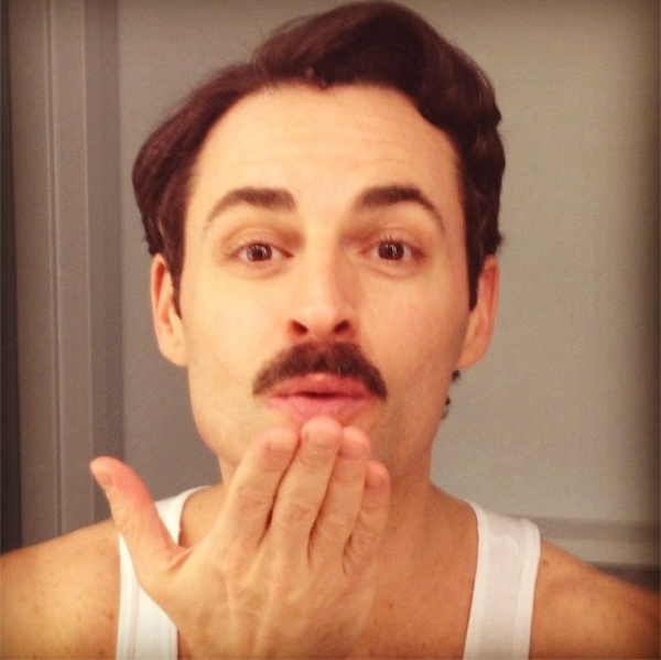 Photo Flash: Saturday Intermission Pics, Jan 26 - Farewell to EVITA, Goodbye to BOOK OF MORMON's Rory O'Malley and More!  Image