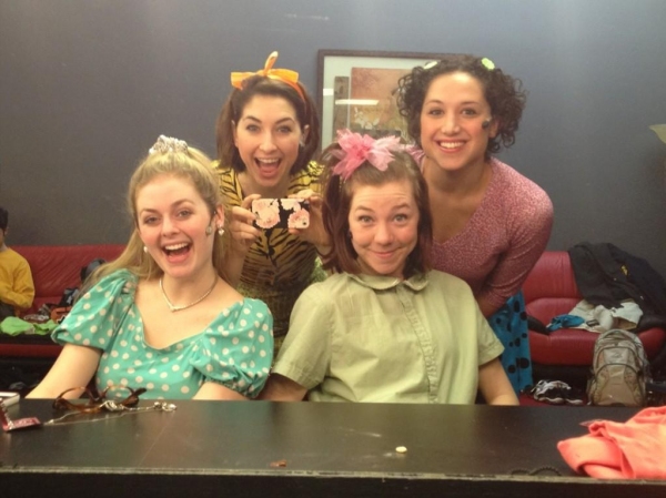 Photo Flash: Saturday Intermission Pics, Jan 26 - Farewell to EVITA, Goodbye to BOOK OF MORMON's Rory O'Malley and More!  Image