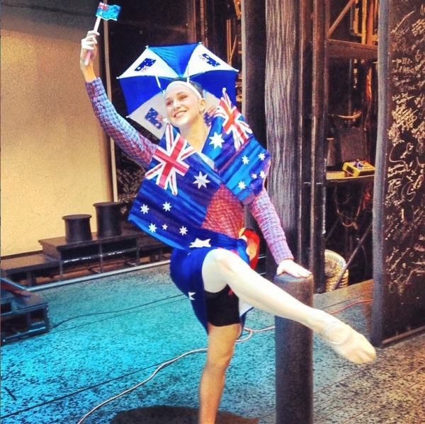 Photo Flash: Saturday Intermission Pics, Jan 26 - Farewell to EVITA, Goodbye to BOOK OF MORMON's Rory O'Malley and More!  Image