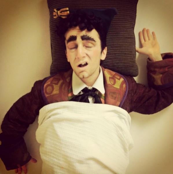 Photo Flash: Saturday Intermission Pics, Jan 26 - Farewell to EVITA, Goodbye to BOOK OF MORMON's Rory O'Malley and More!  Image