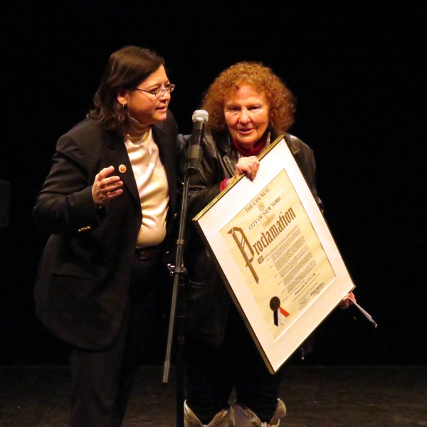Photo Flash: Theater for the New City's Mortgage Burning Image