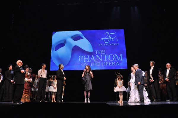 Photo Coverage: More from THE PHANTOM OF THE OPERA'S 25th Anniversary Curtain Call Image