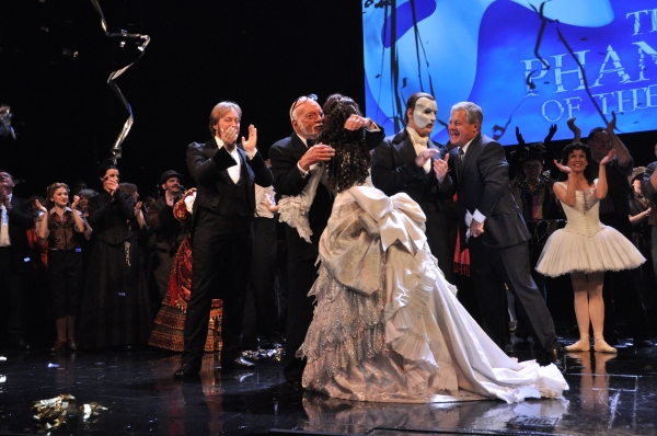 Photo Coverage: More from THE PHANTOM OF THE OPERA'S 25th Anniversary Curtain Call Image