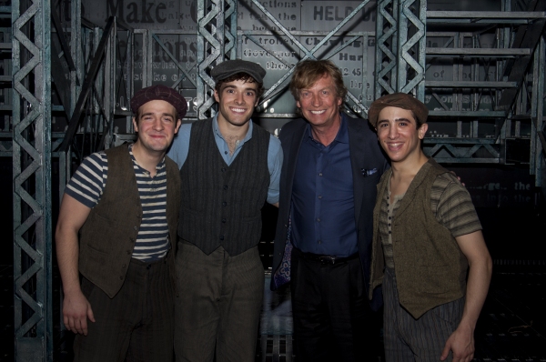 Photo Flash: Nigel Lythgoe and Adam Shankman Have SYTYCD Reunion at NEWSIES! Image