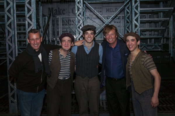 Photo Flash: Nigel Lythgoe and Adam Shankman Have SYTYCD Reunion at NEWSIES! Image