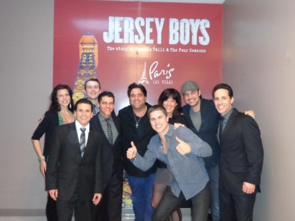 Photo Flash: Country Artist Dustin Lynch Attends JERSEY BOYS at Paris Las Vegas 