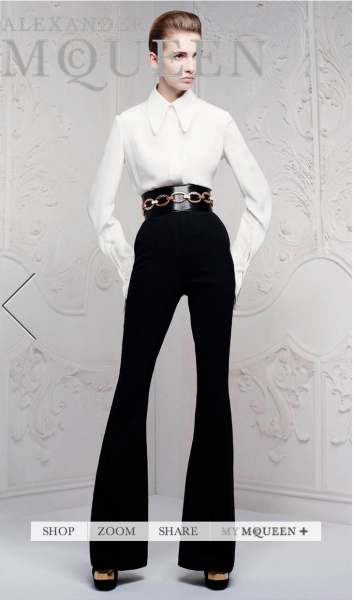Photo Coverage: Alexander McQueen S/S 2013 Collection Preview Image