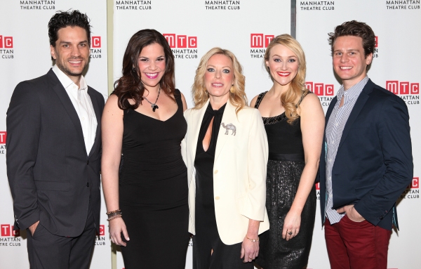 Will Swenson, Lindsay Mendez, Sherie Rene Scott, Betsy Wolfe, Jonathan Groff
 Photo