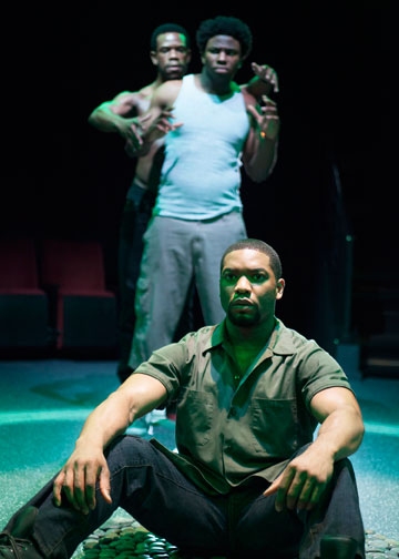 Photo Flash: First Look at Antwayn Hopper, Okieriete Onaodowan and More in Old Globe's THE BROTHERS SIZE 