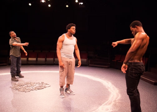 Photo Flash: First Look at Antwayn Hopper, Okieriete Onaodowan and More in Old Globe's THE BROTHERS SIZE 