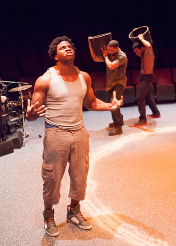 Photo Flash: First Look at Antwayn Hopper, Okieriete Onaodowan and More in Old Globe's THE BROTHERS SIZE 