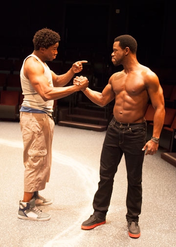 Photo Flash: First Look at Antwayn Hopper, Okieriete Onaodowan and More in Old Globe's THE BROTHERS SIZE 