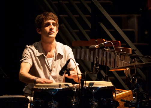 Percussionist and composer Jonathan Melville Pratt Photo