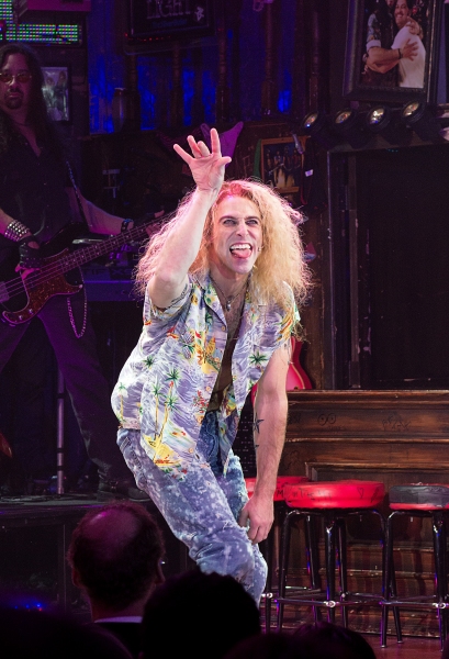 Photo Coverage: NY Yankee Mark Teixeira Makes Appearance in ROCK OF AGES! Image