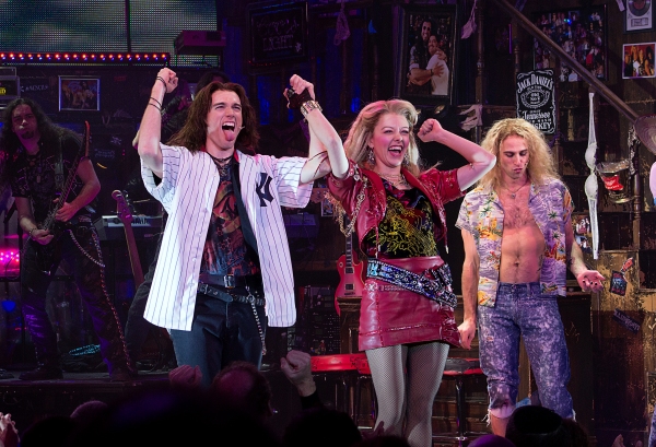 Photo Coverage: NY Yankee Mark Teixeira Makes Appearance in ROCK OF AGES! Image