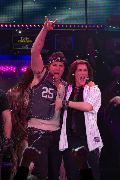 Photo Coverage: NY Yankee Mark Teixeira Makes Appearance in ROCK OF AGES! Image