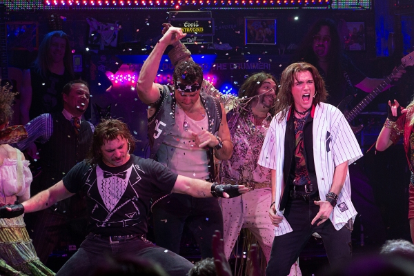 Photo Coverage: NY Yankee Mark Teixeira Makes Appearance in ROCK OF AGES! Image