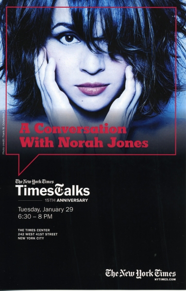 Photo Coverage: Nora Jones Visits TimesTalks Image