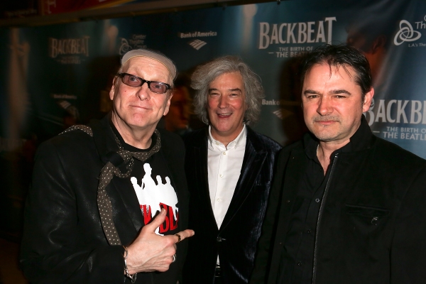 From left, musician Rick Neilsen of Cheap Trick, "Backbeat" Producer Karl Sydow and " Photo