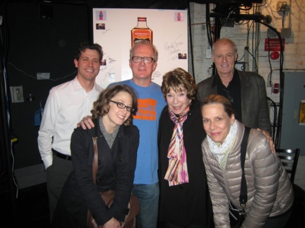 Photo Flash: Shirley MacLaine Visits WHO'S AFRAID OF VIRGINIA WOOLF? Image