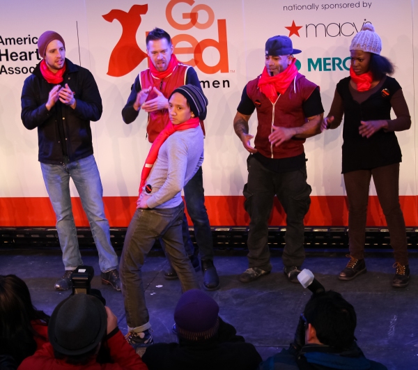 Photo Coverage: Judy Kaye, Valisia LeKae and More Celebrate National Wear Red Day at Macy's! Image
