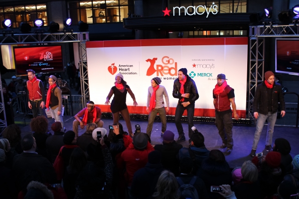 Photo Coverage: Judy Kaye, Valisia LeKae and More Celebrate National Wear Red Day at Macy's! Image