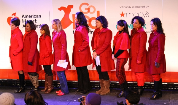 Photo Coverage: Judy Kaye, Valisia LeKae and More Celebrate National Wear Red Day at Macy's! Image