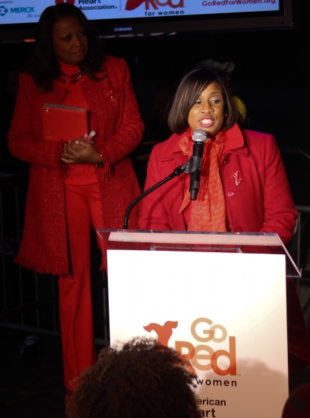 Photo Coverage: Judy Kaye, Valisia LeKae and More Celebrate National Wear Red Day at Macy's! Image