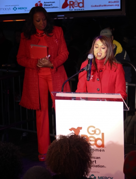 Photo Coverage: Judy Kaye, Valisia LeKae and More Celebrate National Wear Red Day at Macy's! Image