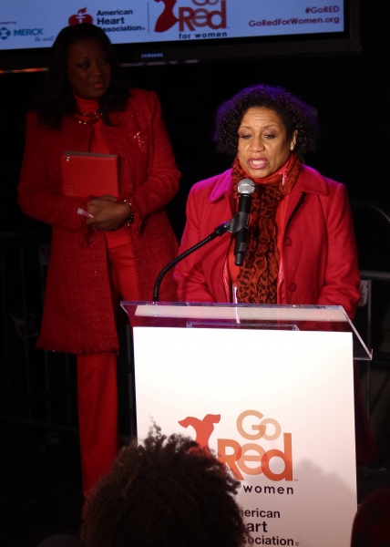 Photo Coverage: Judy Kaye, Valisia LeKae and More Celebrate National Wear Red Day at Macy's! Image