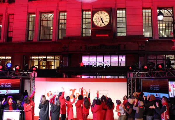 Photo Coverage: Judy Kaye, Valisia LeKae and More Celebrate National Wear Red Day at Macy's! 