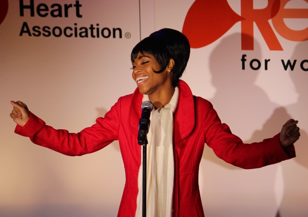 Photo Coverage: Judy Kaye, Valisia LeKae and More Celebrate National Wear Red Day at Macy's! Image