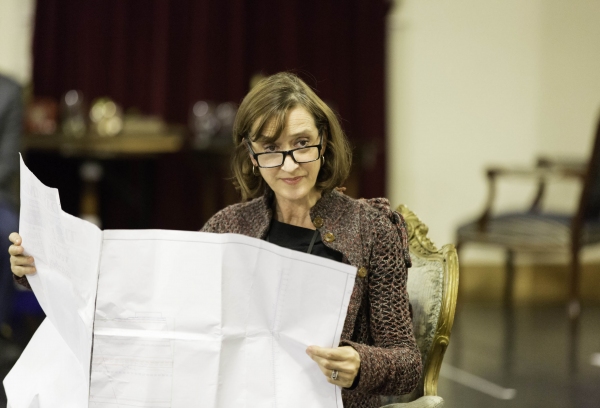 Photo Flash: First Look at Helen Mirren, Michael Elwyn and More in Rehearsals for West End's THE AUDIENCE Image