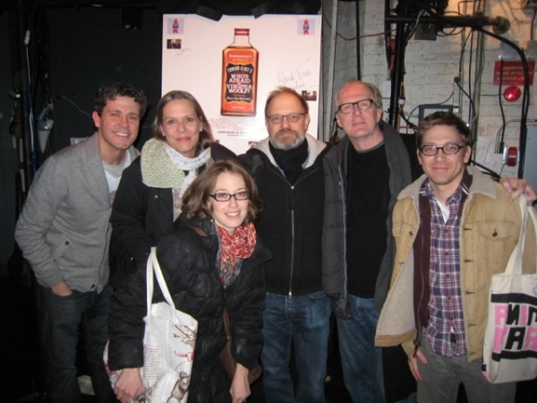 Photo Flash: David Hyde Pierce Visits WHO'S AFRAID OF VIRGINIA WOOLF? Image