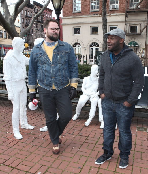 Photo Coverage: Meet HIT THE WALL's Creative Team - Ike Holter and Eric Hoff! Image