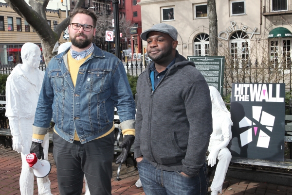 Playwright Ike Holter  & Director Eric Hoff  Photo