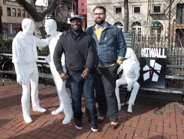 Playwright Ike Holter  & Director Eric Hoff   Photo