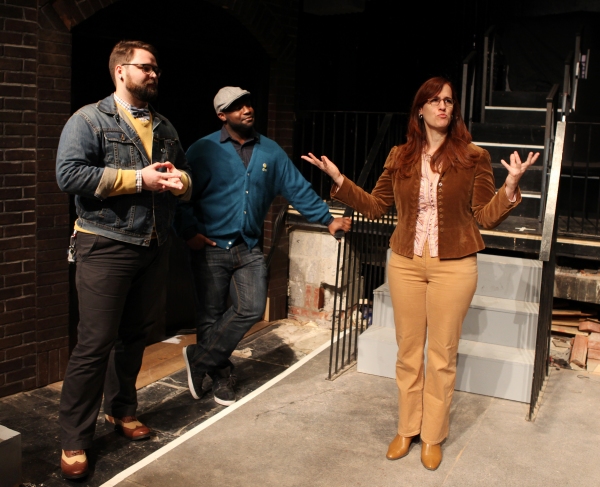 Photo Coverage: HIT THE WALL Company Meets the Press! Image