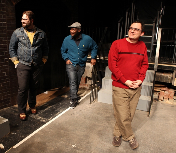 Eric Hoff (Director), Ike Holter (Playwright) & Dan Lipton (Music)  Photo